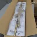 Battery Operated Wall Sconces with Remote Control, Dimmable Wall Sconces Set of Two, 350Rotate, 3000K LED Gold Wireless Wall Light for Living Room, Bedroom, Hallway, 28.3 Inch (2 Pack)