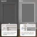 Joydeco 100% Blackout Roller Shades (Pro), Free-Stop Cordless Blinds for Windows, UV Protection, Natural Woven Blinds for Home and Office, Light-Proof Aluminum Cover (Beige, 20" W x 48" H)