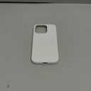 ORNARTO Compatible with iPhone 15 Pro Case 6.1", Liquid Silicone 3 Layers Full Covered Soft Gel Rubber Cover, Shockproof Protective Slim Phone Case with Anti-Scratch Microfiber Lining-White