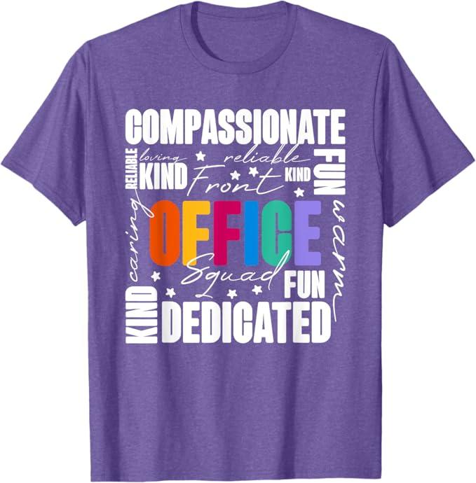 Office Squad, Office Staff Team T-Shirt (Small)