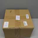 Geelin 8 Pack Acrylic Cube Risers Acrylic Boxes for Food Display Decorative Stands with Hollow Bottoms for Jewelry Food Buffet Risers Display Candy Table Decor, 8 Sizes(Gold,Flat)