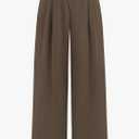 PRETTYGARDEN Women's Wide Leg Dressy Pants High Waisted Fashion Business Casual Work Office Trousers Palazzo Pant 14