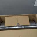 HILFA Stainless Steel Bread Box with Roll Up Lid, For Easy Kitchen Counter Storage, Bread Bin Holder,17.5X11.5X7.5 inch, Brushed,SB3100-BR