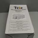 Disposable Hand Towels for Bathroom, Gold Design 200 Disposable Linen-Feel Guest Towels Formal Dinner, Wedding Napkins for Tables, and Restrooms - 8.5x4-Inches Folded 12x16.5-inches Unfolded