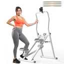 Amazon.com : Stair Stepper Resistance Adjustable Folding Vertical Climber Machine for Home Gym Full-Body Workout (Grey/White) : Sports & Outdoors