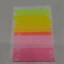 3 otters 100PCS Glow Sticks, 8 Inch Glow in the Dark Party Favors Halloween Party Supplies Light Up Sticks for Kids Adults Birthday Decorations