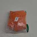 Wedding Arch Cover 6FT Orange Backdrop Stand Cover Round Top Stand Covers Double-Side Stretchy Chiara Cover Backdrop Cover for Wedding Banquet Birthday Party Ceremony Baby Shower Decoration (6FT, Orange)