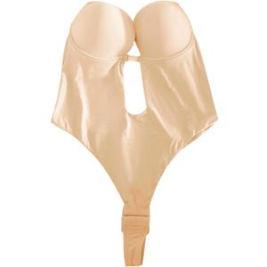 Bodysuit Women Sexy Tummy Control Shapewear Bodysuit Square with Adjustable Shoulder Strap Shapewear Women's Shaping Bodysuits Slimming S Shaping Fashion Shapewear Sporty Dance Body for Women
