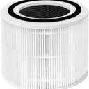 Improvedhand Core 300 Filter Replacement for Le-voit Air Serious Core 300-rf Core 300, 3-in-1 Pre, H13 True HEPA, Activated Carbon Filtration System, Pack of 1