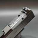 Milspin Optic Mount for Holosun 407K, Holosun 507K, and Holosun EPS Carry Adapter Plate fits Glock 43X MOS, Glock 48 MOS, and Hellcat OSP | Aircraft Aluminum Black Anodized | Veteran Made in USA