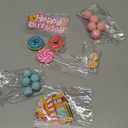 24 PCS Ice Cream Cupcake Toppers Donut Cake Topper Dount Themed Cake Topper Donut Birthday Themed Party Supplies Ice Cream Themed Birthday Cake Decorations
