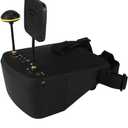 EV800D FPV Goggles with DVR 5.8G 40CH 5 Inch 800x480 Build in Antenna Battery for Analog FPV Camera and Transmitter FPV Drone RC Car