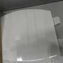 Bemis 1500TTT Durable Wood Toilet Seat, Secure Hinges Stay Tight, Made in USA, Elongated, White