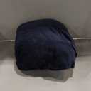 H.VERSAILTEX Real Velvet Plush 3 Piece Stretch Sofa Covers Couch Covers for 2 Cushion Couch Loveseat Covers Width Up to 72 Inch Feature Thick Soft Stay in Place (Medium Sofa, Navy)