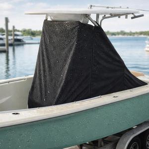 Universal T-Top Center Console Cover for Boat, Heavy Duty 600D Waterproof T Top Console Cover, Protecting Boat Center Console and Helm Seat, Large Size up to 82" L 54" W 72" H