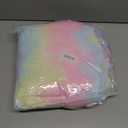 Storage Bean Bag Chairs Cover NO Filler Bean Bag Cover Living Room Furniture 31x20 Inch Soft Washable Plush Fiber Adult Bean Bag Bed Fuzzy Love Sack Beanbag Cover NO Filling Rainbow