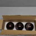 Creative Scents Dublin Brown 3” Decorative Balls  Set of 3 Decorative Balls for Bowls and Vases, Decorative Orbs and Spheres, Home Decor Vase Filler, Spheres for Coffee Table Decor, Dining Room