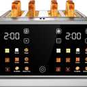 4 Slice Toaster with Dual-Zone Control, Smart Touchscreen, Wide Slots