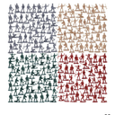 AMOR PRESENT 120PCS Army Men Military Set, Military Soldier Playset Army Men Action Figures, with Vehicles Aircrafts Assault Boats, Christmas Stocking Stuffers for Kids Boys Ages 3+