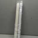 LazBlinds No Drill Zebra Blinds for Windows 21.5" W x 64" H, White