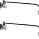Sunrise Heavy Duty 12" Automatic Water Flow Swing Faucet for Commercial Grade Wok Range, Wall Mounted (2)