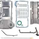 19212593 LSX Swap Retrofit Aluminum Oil Pan Kit Compatible with Chevrolet GM LS1 LS3 LSA Engines