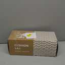 Cushion Lab Travel Deep Sleep Pillow  Compact Memory Foam Neck Pillow for Sleeping, Portable Pillow for Hotels, Camping, Side & Back Sleepers, On-The-Go  Wellness Green