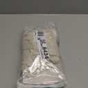 DriftAway Pinch Pleat Kitchen Curtains Linen Textured Short Cafe Linen Curtains for Bathroom Laundry Room Half Window 2 Panels Farmhouse Rustic Back Tabs 30 x 36 Inches Ivory Birch