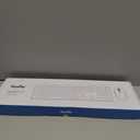 Wireless Keyboard and Mouse, Vssoplor 2.4GHz Rechargeable Compact Quiet Full-Size Keyboard and Mouse Combo with Nano USB Receiver for Windows, Laptop, PC, Notebook-Black Gold