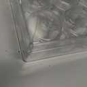 Blulu Clear Bead Organizer Small Bead Storage Containers Set 12 Pieces Plastic Storage Cases Cylindrical Clear Craft Supply Case for Earrings, Rings, Necklace, Threads, Beads(1.9 x 1.5 x 1.5 Inches)