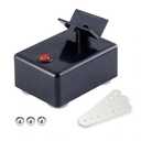 HUBEST Model Paint Shaker Nail Polish Mix Machine Vortex Mixer Evenly Tools for Pigment,Nail Polish,Eyelash Glue Adhesives,Testing Tubes (Black)