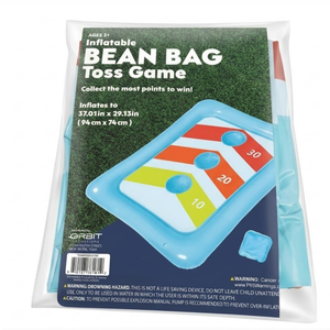 Inflatable Bean Bag Toss Game Inflates to 37.01in x 29.13 in