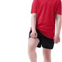 Boys Athletic Shirt Quick Dry Short Sleeve Performance Moisture Wicking T Shirt for Youth (M)