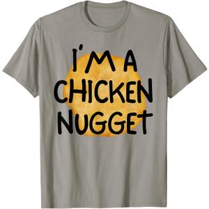 I'm A Chicken Nugget Funny Lazy Easy Halloween Costume T-Shirt