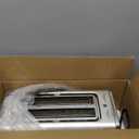 Toaster 4 Slice Digital Smart Touch Screen with Memory Function & Single Slot Tech | Stainless Steel Toaster Long Extra-Wide Slot for Bagels | 6 Toast Settings & 5 Bread Types | Defrost & Reheat