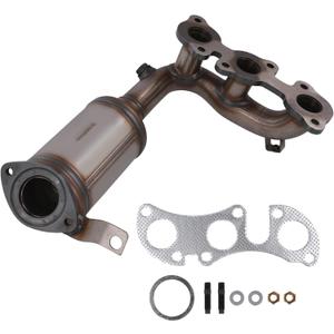 Catalytic Converter 16392 Catalytic Converter with Gasket Compatible for Toyota Sienna 2004-2006 Toyota Highlander 2004-2007 3.3L OE# 16392 (EPA Compliant)