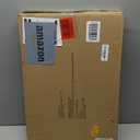 CleverMade Collapsible Laundry Tote 2-Pack (50L)  Foldable Carry-All Storage Bin for Laundry, Car Trunk, RV, Dorm & Home Organization  LUXE Cotton Blend with Vegan Leather Accents, Cream