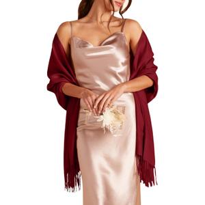 FURTALK Pashmina Shawls and Wraps for Evening Dress Women's Scarf Wedding Bride Bridesmaid Gifts Winter Scarves