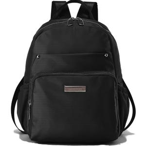 Backpack Purse for Women Multipurpose Design Handbags Ladies Shoulder Bags Lightweight Daypack Black