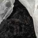 Andency Comforter Full Size Set Black, Fluffy Winter Faux Fur Warm Soft Plush Bedding Comforter Set (1 Velvet Comforter & 2 Pillowcases), Fuzzy Thick Heavy Puffy Comforters Bed Set (Full (79"x90"))