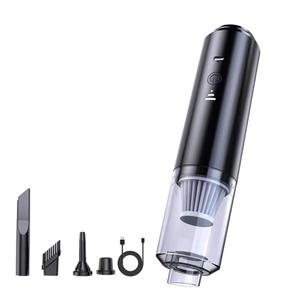 Handheld Vacuum Cordless,Portable Car Vacuum, brushless motor,14000PA Powerful Suction Mini Vacuum Cleaner with LED Light and Air Duster 2 in 1, Low Noise Rechargeable Vacuum for Car Home Pet Office