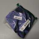 Little Bathroom Rug COODEO Dog Socks to Prevent Licking Paws, Healing Boots & Paw Protectors with Non-Slip Bottoms for Wound Protection, Waterproof Sleeve Shoes for Licking（Purple，2XL_Left)