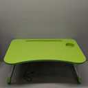 Slendor Laptop Desk Laptop Bed Stand Foldable Laptop Table Folding Breakfast Tray Portable Lap Standing Desk Reading and Writing Holder with Drawer for Bed Couch Sofa Floor