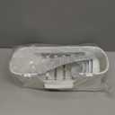 LEVERLOC Shower Caddy Suction Cup, Shower Organizer Removable Bathroom Shelf, Storage Suction Powerful Max Hold 22lbs Bathroom Caddy Waterproof Holder, White (1 x Medium)