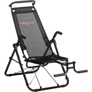 BODYRHYTHM Core & Ab Lounge Workout Chair, an Fitness System for Muscle Activating Workout and Inversion Therapy for Back Relief to Burn Calories and Work Muscles Simultaneously
