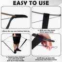 2 Pcs Archery Recurve Bow Stringer Tool Longbow Stringer Ideal for Archery Target Practice Hunting Recurve Bow Accessories