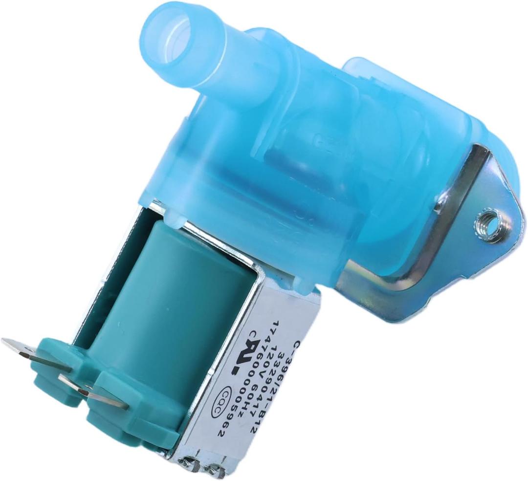 DD81-02065A 17476000005962 33290417 Dishwasher Water Inlet Valve  Exact OEM-grade replacement for Samsung DW80K7050/DW80K5050/DW80R5060/DW80R5061/DW80T5040 Series, fixes fill errors, for MHOPEM