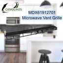 Microwave Vent Kit MDX61912701 Microwave Oven Top Vent Grille Compatible with LG 2119394 AP5202555 AH3535252 EA3535252 Top Vent Grille LMV2031ST LMH2016ST LMHM2237BD LMHM2017SB