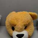 Plush Halloween Teddy Bear Head Mask Mascot Costume