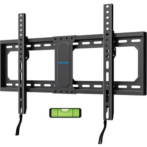 UL Listed Fixed TV Wall Mount for 37-82 Inch Screens, Low Profile TV Mount Fits 16", 18", 24" Studs, Wall Mount Bracket with Quick Release Lock, Max VESA 600x400mm, Holds up to 132 lbs by USX STAR (Fixed 37-82inch)